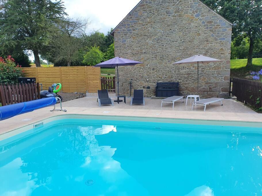 Studio Nid Cosy Avec Piscine Bonnemain ภายนอก รูปภาพ