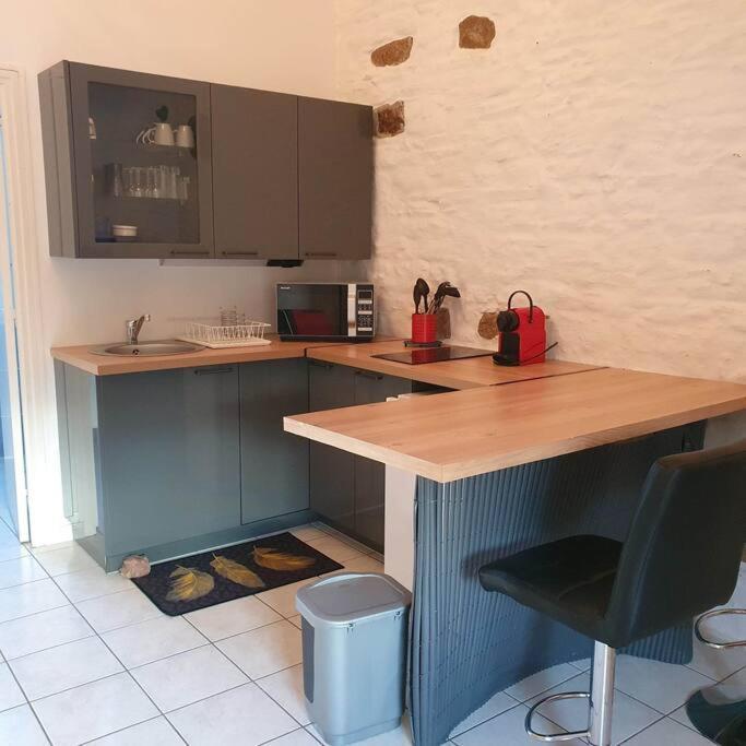 Studio Nid Cosy Avec Piscine Bonnemain ภายนอก รูปภาพ