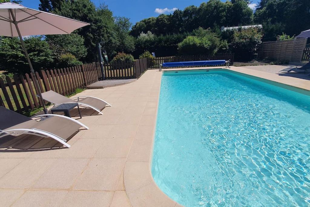Studio Nid Cosy Avec Piscine Bonnemain ภายนอก รูปภาพ