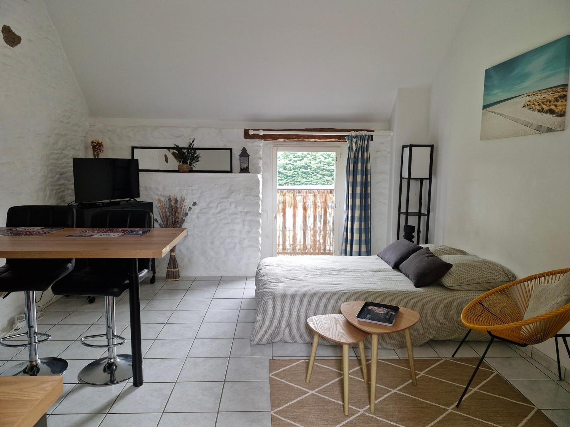 Studio Nid Cosy Avec Piscine Bonnemain ภายนอก รูปภาพ